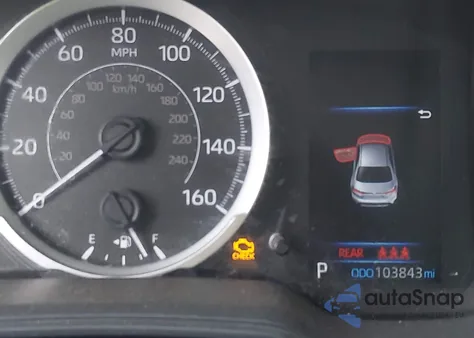 2022 Toyota Corolla Le из США, поврежденный, VIN JTDEPMAE1N3007354